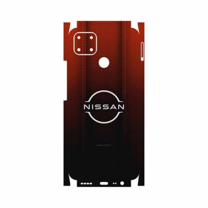 برچسب پوششی ماهوت مدل Nissan-Logo-FullSkin مناسب برای گوشی موبایل ریلمی C25s MAHOOT Nissan-Logo-FullSkin Cover Sticker for Realme C25s